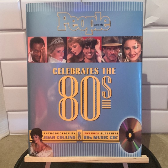 Hardback People Weekly Celebrates The 80’s With 80’s Music CD - Picture 1 of 16